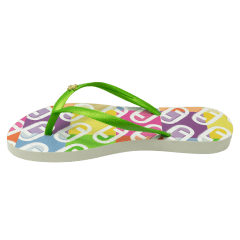 Chinelo Luz da Lua 60080001 Rubber Esmeralda Verde