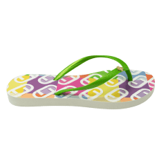 Chinelo Luz da Lua 60080001 Rubber Esmeralda Verde