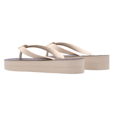 Chinelo Luz da Lua 60490003 Rubber Monograma Marfim