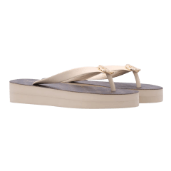 Chinelo Luz da Lua 60490003 Rubber Monograma Marfim