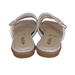 Chinelo Mississipi MB272 Rasteirinha com Strass Areia