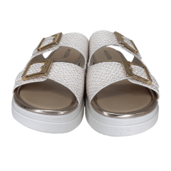 Chinelo Mississipi MB521-2 Papete com ajustes Perky Tule Dourado