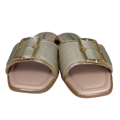 Chinelo Mississipi MB741 Rasteirinha Alessi Dourado