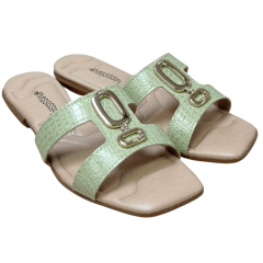 Chinelo Mississipi MF692 Rasteirinha Romani Oliva