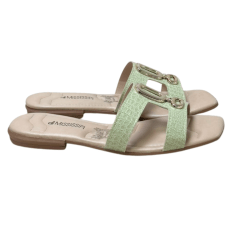 Chinelo Mississipi MF692 Rasteirinha Romani Oliva