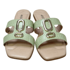 Chinelo Mississipi MF692 Rasteirinha Romani Oliva