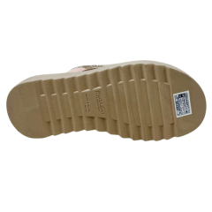 Chinelo Pegada 234455-02 Papete Tira Strass Rose
