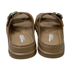 Chinelo Pegada 234701-02 Couro Natural Burnished Caramelo