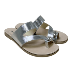 Chinelo Piccadilly 418090 Rasteirinha Clas Prata
