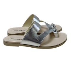 Chinelo Piccadilly 418090 Rasteirinha Clas Prata