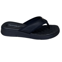 Chinelo Piccadilly 571009 Clas Wide Fit Preto