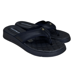 Chinelo Piccadilly 571009 Clas Wide Fit Preto