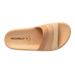 Chinelo Piccadilly C222001-29 Fun MarshMallow Slide Degradê Nude