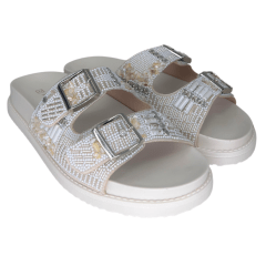 Chinelo Ramarim 2447237 Birken Glamour Cocont Off White