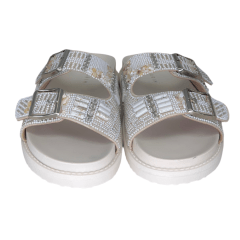 Chinelo Ramarim 2447237 Birken Glamour Cocont Off White