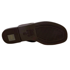 Chinelo Usaflex AK3101 Couro Natural Pinhão