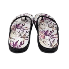 Chinelo BoaOnda 1319 para Esporão Lily com palmilha Comfort Floral