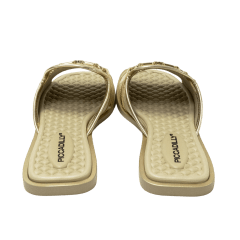 Chinelo Piccadilly 355005 Slide Metalizada 