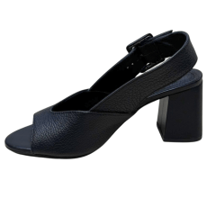 Sandália Bottero 372002 Ingrid Couro Natural Burnish Preto