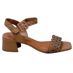 Sandália Bottero 374002 Catia Tropical Couro Natural Mousse