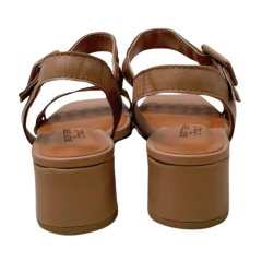 Sandália Bottero 374002 Catia Tropical Couro Natural Mousse