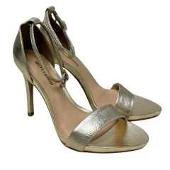 Sandália Bottero 374301 Ellen Couro Metalizado Roma Dourado