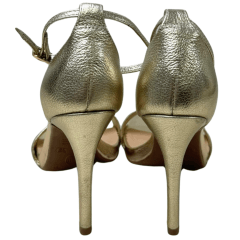 Sandália Bottero 374301 Ellen Couro Metalizado Roma Dourado