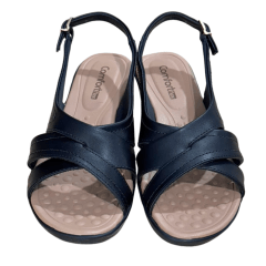 Sandália ComfortFlex 2472405 Napa Bless Preto