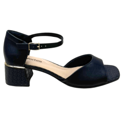 Sandália ComfortFlex 2554405 Napa Bless Plus Preto