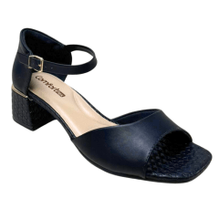 Sandália ComfortFlex 2554405 Napa Bless Plus Preto
