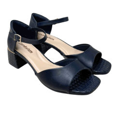 Sandália ComfortFlex 2554405 Napa Bless Plus Preto