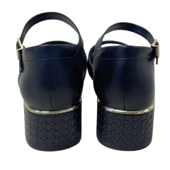 Sandália ComfortFlex 2554405 Napa Bless Plus Preto