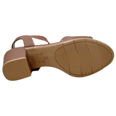 Sandália ComfortFlex 2557403 Napa Bless Cacau Caramelo