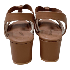 Sandália ComfortFlex 2557403 Napa Bless Cacau Caramelo