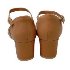 Sandália ComfortFlex 2557405 Napa Point Camel