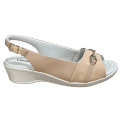 Sandália ComfortFlex 2572404 Verniz Glam