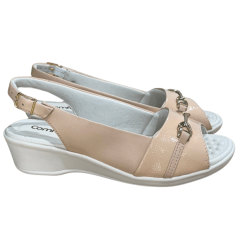 Sandália ComfortFlex 2572404 Verniz Glam