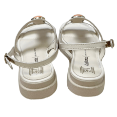 Sandália Dakota Y9281 Almeria Tule Off White