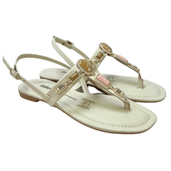 Sandália Dakota Y9571 Rasteirinha Vieri Vanilla