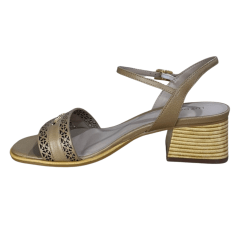 Sandália Luz da Lua 80680006 Couro Natural Atacama Butter