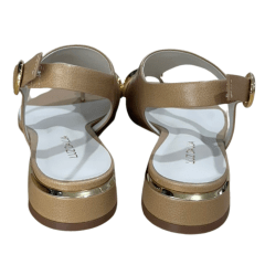 Sandália Luz da Lua 80910004 Couro Natural Atacama Butter