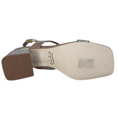 Sandália Luz da Lua 80970003 Couro Natural Verona Mousse