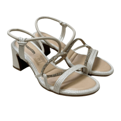 Sandália Mississipi MC415 Primula Cotton Off White