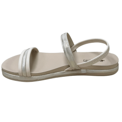 Sandália Mississipi MF454 Rives Latte Off White