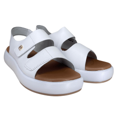 Sandália Pegada 233713-01 Couro Soft Branco