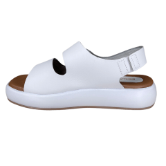 Sandália Pegada 233713-01 Couro Soft Branco