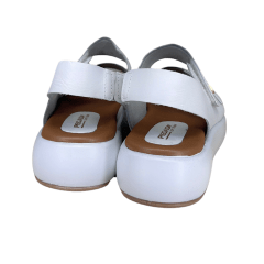 Sandália Pegada 233713-01 Couro Soft Branco