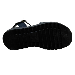 Sandália Pegada 234410-04 Papete Stretch Preto