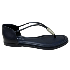 Sandália Piccadilly 508073 Rasteirinha Preto