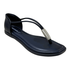 Sandália Piccadilly 508073 Rasteirinha Preto